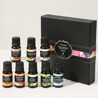Ensemble d'huiles essentielles d'aromathérapie, plusieurs senteurs, menthe poivrée, rose, compatible avec les humidificateurs d'intérieur, diffuseurs d'arômes, huiles rafraîchissantes pour l'air
