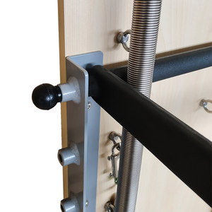 Escalera de Madera Versátil y Resistente para Gimnasio en Casa, <span class=keywords><strong>Pilates</strong></span>, 5 Niveles, Multinivel, Entrenamiento de Yoga, Montada en la Pared - Product Image 2