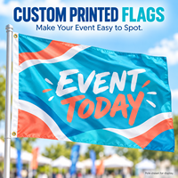Drapeau personnalisé d'usine, bannière d'impression par sublimation en polyester pour événements sportifs d'équipe en extérieur, conception d'impression de drapeau 3x5 pieds
