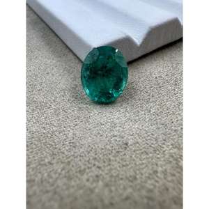 Piedra preciosa suelta de Esmeralda verde Natural Certificada forma cuadrada transparente de esmeralda de gran tamaño para hacer gemas de piedra de calidad de joyería - Product Image 3