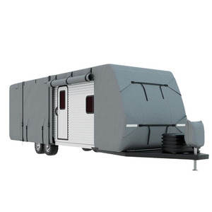 Complete Kit <b>Waterproof</b> Travel Trailer Cover Cover Cover for Travel Trailer - Product Image 3