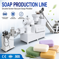 Machine à fabriquer du savon miniature de haute qualité, petite, pour la lessive, la beauté, le bain, la toilette, la production de savon liquide, équipement de pressage