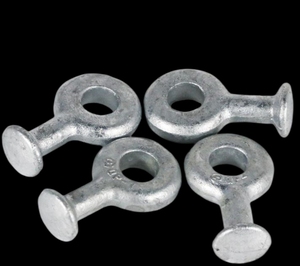 Accessoire pour câble électrique en acier galvanisé de type Q/QP, œil à boule, œil à douille, œil à boule et à douille, œil à boule pour suspension - Product Image 4