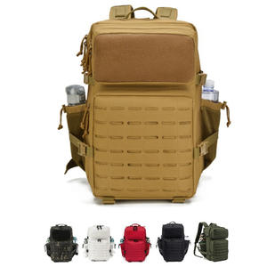 Mochila Táctica Unisex para Exteriores con Gran Capacidad, Diseño <span class=keywords><strong>de</strong></span> Camuflaje, Impermeable, para Senderismo y Uso Diario - Product Image 1