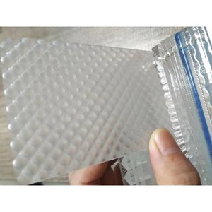 Diffuseur de lumière pour éclairage LED, panneau acrylique texturé blanc givré mat, diffuseur à motifs - Product Image 2