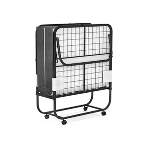 Canapé-<span class=keywords><strong>lit</strong></span> pliable convertible et extensible, design moderne en métal, pour la pause déjeuner au bureau, l'hôtellerie, l'hôpital, ou une nuitée temporaire - Product Image 1