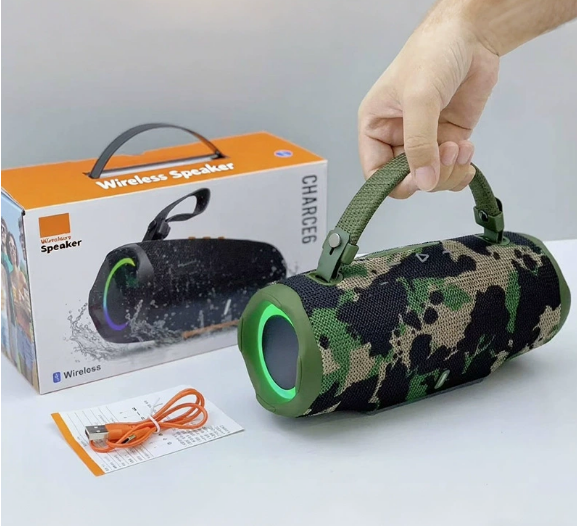CHARGE6 Passau Portable for Speakers Loud 40W Peak Stereo Sound Passive Radiators-Deep Bass All Day Playtime Adjustable Speaker · image 2
