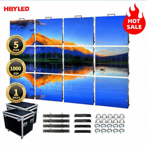 Trong nhà HD p2.6 p2.9 đầy đủ màu sắc LED <span class=keywords><strong>Video</strong></span> Panel tường Studio LED Backdrop cho thuê cho các buổi hòa nhạc & đám cưới sân khấu LED màn hình hiển thị - Product Image 1