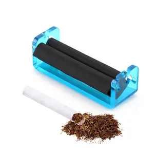UKETA Großhandel billig bunte Rauch zubehör Kunststoff tragbare Zigaretten roll maschine manuelle Tabak Zigaretten hersteller