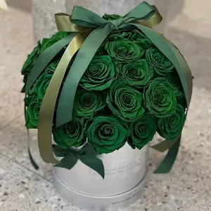 Hadiah Romantis Bunga Dekorasi Rumah Ukuran Besar Bunga Mawar Diawetkan Jepang Ekuador Mawar Diawetkan Mawar Abadi Bunga Diawetkan