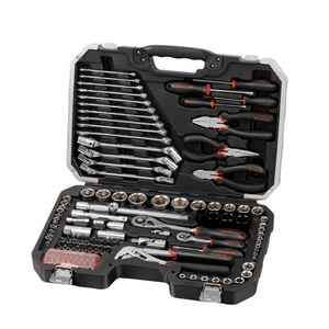FIXMAN Hot Sale 124 Pieces Complete Heavy Duty Mechanics Kit <b>Tool</b> <b>Set</b> With Box - Product Image 2