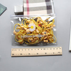 BELLE WORLD <span class=keywords><strong>Bulk</strong></span> versand bereit 20 Stück/40 Stück eine Tasche elastische Baby Haar gummis hochwertige bunte Haar gummibänder für Mädchen Kinder - Product Image 2