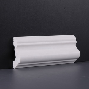 Trắng PS Polystyrene Ốp chân tường trong nhà ván chân tường được sử dụng rộng rãi trang trí đúc - Product Image 3