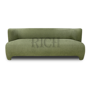 <strong>Divano</strong> Moderno Velvet Sofa Fabric Faux Shearling <strong>Couch</strong> Lamb Fabric Boucle Sofa European Sheepskin Shearling Fabric <strong>Couch</strong> - Product Image 2