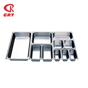 Phong Cách EU 2/1 Thép Không Gỉ Gastrorm Container 0.8Mm GN Thực Phẩm Pan Khách Sạn Thiết Bị Phục Vụ Ăn Uống - Product Image 3