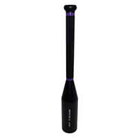 Shandong Newfield Budget Alternative Screw-in Design Clubs en acier noir usiné en 3 pièces avec anneau en caoutchouc de mode 2 pièces