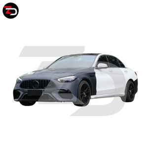 Kit carrosserie AMG C63 avec phares, feux arrière, couvercle de coffre et capot pour Classe C W205 C200 C300 2015-2021, compatible avec <span class=keywords><strong>W206</strong></span> 2022-2026 - Product Image 4