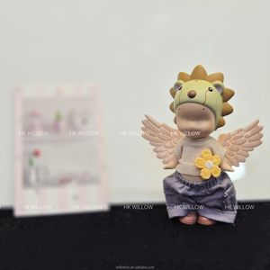 WOW New Outfit for Sonny Angel Decoration and Display <b>Doll</b> Clothes Crop Top & Pants Cool Girl Outfit with Wings - Product Image 3