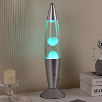 Nouvellement mouvement lumière Magma lampe veilleuses adultes et adolescents cadeau cadeau violet DC 24V tension de sécurité 16 "lampe à lave