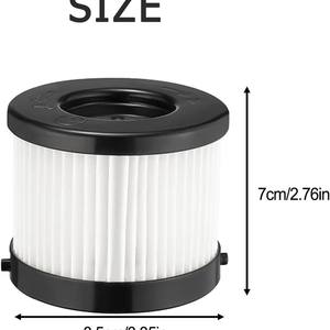 Cartouche filtrante Milwaukee M18 49-90-0160, filtre à poussière de 8.5cm de diamètre pour accessoires d'outils électriques, usage domestique - Product Image 3