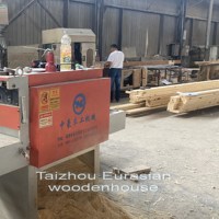 Kits de maisons en bois traditionnelles écologiques, imperméables et sûres, cabane modulaire pour hôtels, villas, ateliers et abris de voitures OUYA OY-011