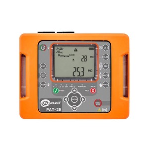 Testeur de conformité de sécurité portable électrique entièrement automatique Sonel S.A. PAT-2E PL pour l'inspection électrique - Product Image 1