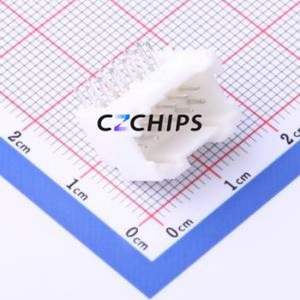 HC-SPH-2*6AW Wire-to-Board Pin Header Bent Lead Through Hole,P=2mm Connector 2x6P 2mm Right Angle Insert PAD - Product Image 1