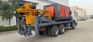 <span class=keywords><strong>รถ</strong></span>ขุดเจาะบ่อน้ำแบบติดตั้งบนรถบรรทุก 400M 600M พร้อมบริการจัดส่งรวดเร็ว เครื่องเจาะน้ำแบบลมแรงดันสูง - Product Image 4