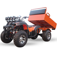 Quad agricole tout-terrain 4x4 de 250 CC, 300 CC, 350 CC avec remorque benne à vendre