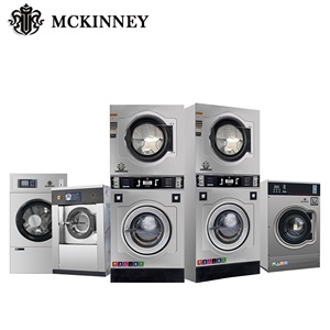 เครื่องซักผ้าหยอดเหรียญ MCKINNEY 15 กก. แบบ 2 in 1 ซักและอบผ้าได้ในเครื่องเดียว สำหรับร้านซักรีด อพาร์ทเมนท์ มหาวิทยาลัย และ - Product Image 3