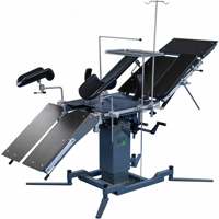Table d'opération OEM en acier inoxydable avec articulation en 2 sections pour interventions chirurgicales mineures en ambulatoire