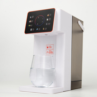 Distributeur d'eau chaude instantanée de bureau pour la maison, l'hôtel, le camping-car, réservoir d'eau potable électrique en plastique avec filtre, eau purifiée, mini intelligent