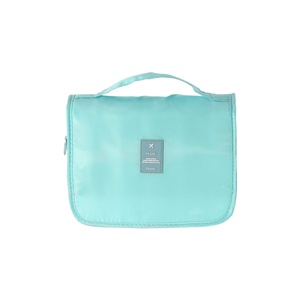 Sac à cosmétiques de grande capacité de style coré<span class=keywords><strong>en</strong></span> avec fermeture éclair, crochet de <span class=keywords><strong>voyage</strong></span>, rangement séparé sec et humide, sac à main portable - Product Image 4