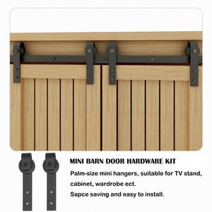 ชุดอุปกรณ์รางประตูบานเลื่อนเหล็ก WEKIS รุ่นโมเดิร์น ซูเปอร์มินิ พร้อมรีโมทคอนโทรล กันเสียง รับน้ำหนักได้ 250 ปอนด์ อุปกรณ์เสริมสำหรับประตู - Product Image 4