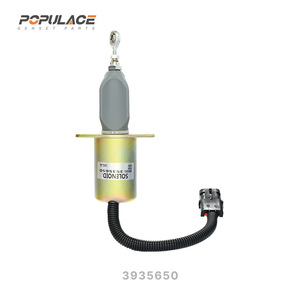 Vanne solénoïde Populace 3935650 12V 24V pour le contrôle des groupes électrogènes Cummins - Product Image 3