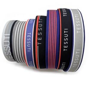 Người Đàn Ông Của Đồ Lót Thời Trang Logo 40Mm Đàn Hồi Jacquard Ban Nhạc Với Spandex/Nylon/Polyester 1.5Mm Độ Dày Ban Nhạc Đàn Hồi Cho Đồ Lót - Product Image 1