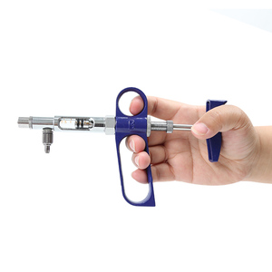 Injecteur automatique de vaccin de 2ml pour animaux Seringue à répétition de dose réglable pour le bétail - Product Image 3