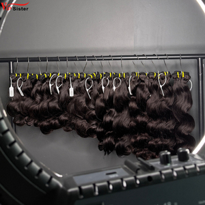 Vip Sister - Extensiones de Cabello Humano Brasileño Virgen 100% Remy, Ondulado, Grado 7A, Doble Trama, 100g, Venta al Por Mayor - Product Image 2