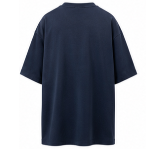 T-shirt personnalisé surdimensionné 100 % coton avec logo frontal, poids lourd 200 GSM, col rond uni, manches courtes, décontracté, streetwear, ODM pour hommes et femmes - Product Image 3