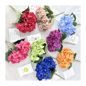 Bouquet de mariage de haute qualité, fleurs artificielles d'hortensia - Product Image 5