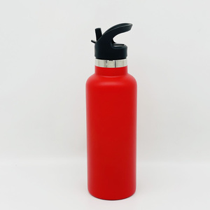 Bouteille d'eau isotherme en acier inoxydable de 650 ml sans BPA, avec petit goulot et bouchon à bec, anti-fuite, réutilisable, pour activités de plein air - Product Image 6