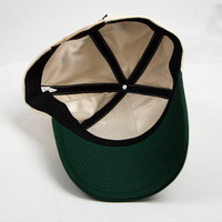 Casquette de baseball snapback à visière plate personnalisée, thème tropical, pour activités extérieures, avec broderie du logo de l'équipe/du club, design 5 panneaux ajustable