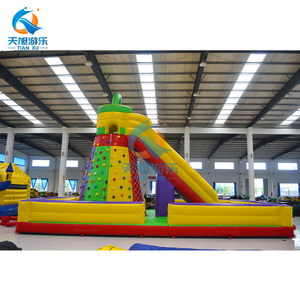 Thương mại trò chơi ngoài trời Inflatable Rock Leo Tường trượt công viên thổi phồng khổng lồ trượt nước Inflatable - Product Image 6