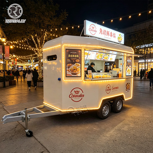 Truk Makanan <span class=keywords><strong>Burger</strong></span> OEM Mobile dari Baja Anti Karat, Dilengkapi Peralatan Panggangan dan Dapur Lengkap - Product Image 5