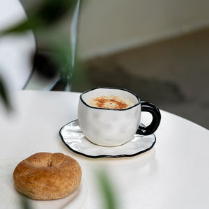 Taza de agua creativa <span class=keywords><strong>para</strong></span> el hogar, taza de café <span class=keywords><strong>para</strong></span> <span class=keywords><strong>desayuno</strong></span> <span class=keywords><strong>para</strong></span> parejas, Taza de cerámica - Product Image 4