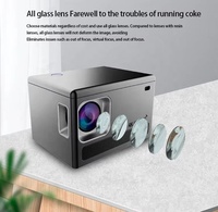 Projecteur intelligent Q96 E450 Android 9.0 WIFI 4K, projecteur vidéo 300 ANSI Lumens, BT HIFI, projecteur d'écran miroir
