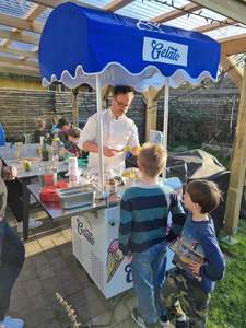 GALAXY PRO V2 carrello più popolare gelatiera per azienda yogurt macchina per negozio di alimentari all'aperto spazio di vendita al dettaglio caffè Gelato Bar - Product Image 6