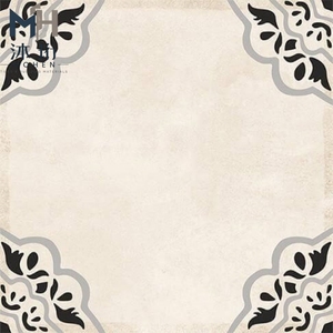 FG30152 Carreaux de sol 300*300mm à motifs, style vintage, avec bordure, faible absorption d'eau, en porcelaine rustique - Product Image 4