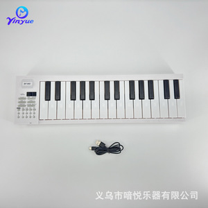 Teclado Electrónico Plegable Yinyue de 61 Teclas, Instrumento Musical Recargable por USB para Adolescentes de 8 a 13 Años, Juguete de Plástico con Bolsa - Product Image 5