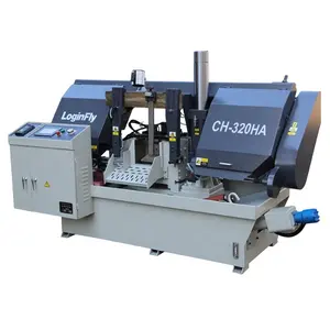 New Design Double Column Full Automatic Metal Band Saw Machine of CH-320HA